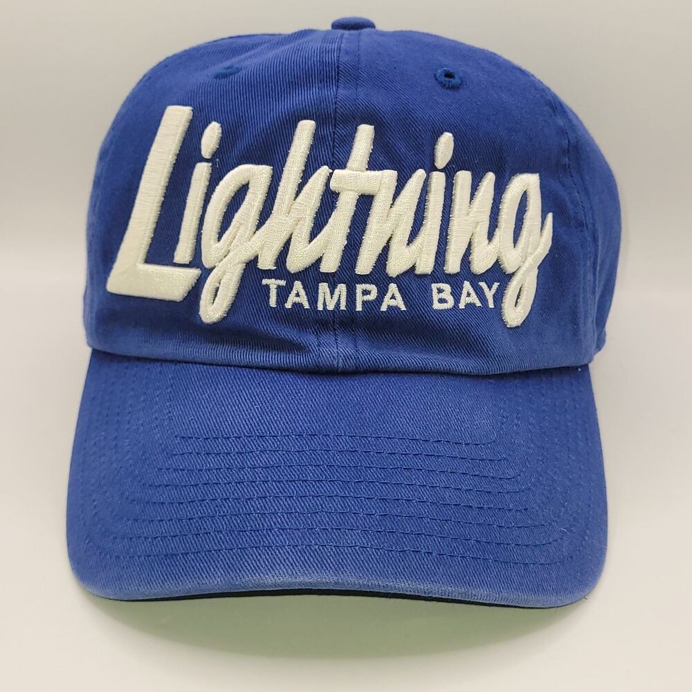 Tampa Bay Lightning '47 Brand Dad Hat Adjustable One Size Royal Blue Snapback